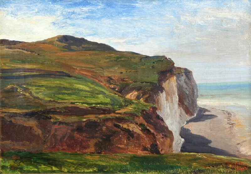 Scogliere in Normandia - Museo del Castello di Dieppe